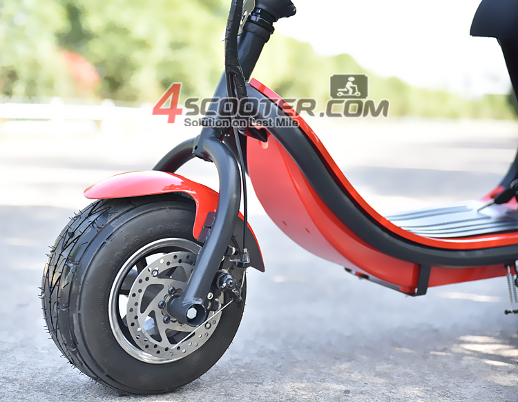 Small Prince Fast Folding Fat Tire 500W Electric Scooter with Easy Detachable Battery Pack